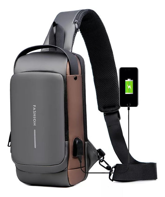 Bolso Antirrobo Con Puerto Usb